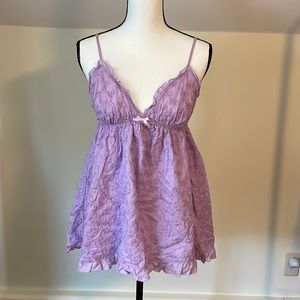 Victoria’s Secret purple nightie